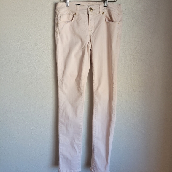 Cache Jeans Cache Low Rise Cream Skinny Jeans Poshmark